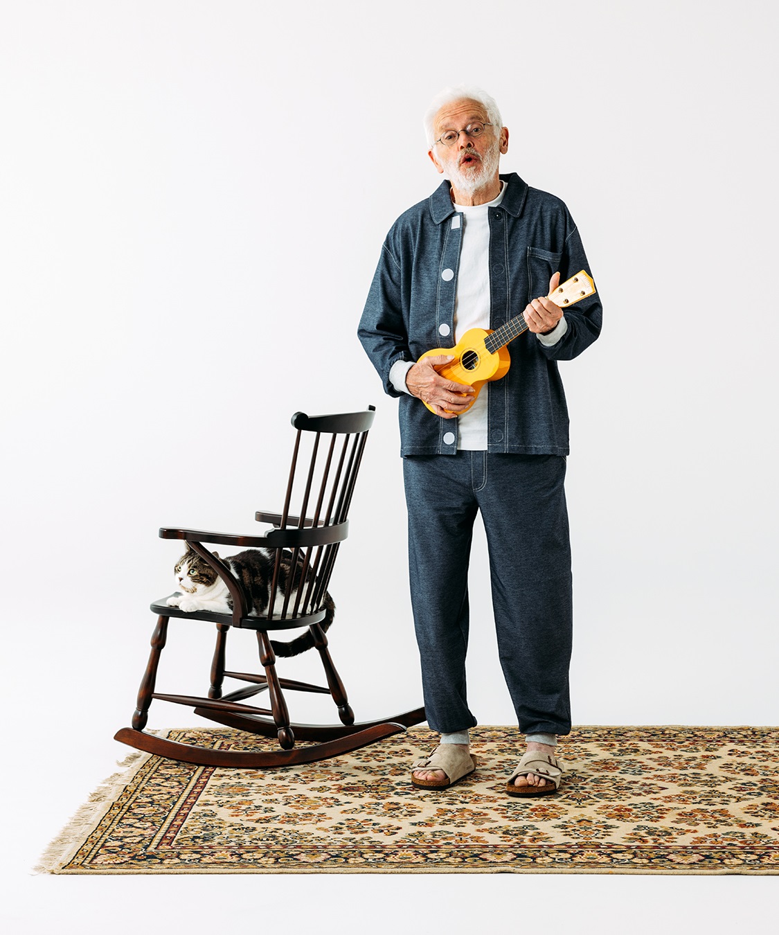 Life Style by cross marche 【ココロcolor】 WORK PAJAMAS_variation_2