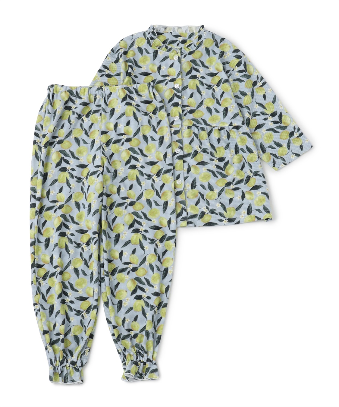 Life Style by cross marche 【ココロcolor】 フリルパジャマ_variation_1