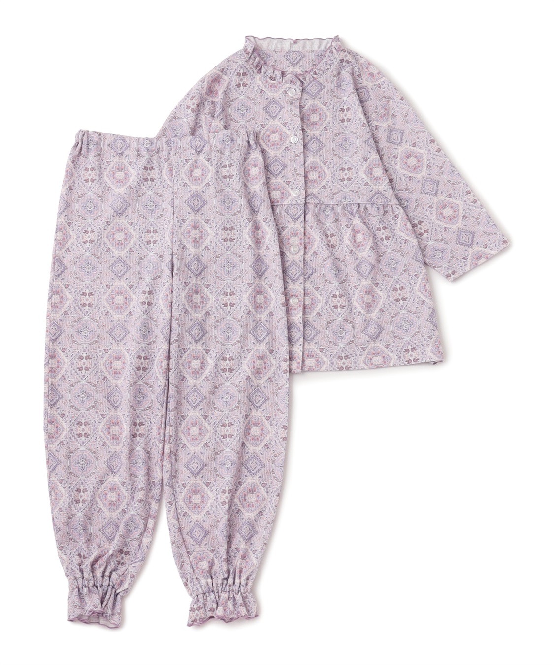 Life Style by cross marche 【ココロcolor】 フリルパジャマ_variation_2