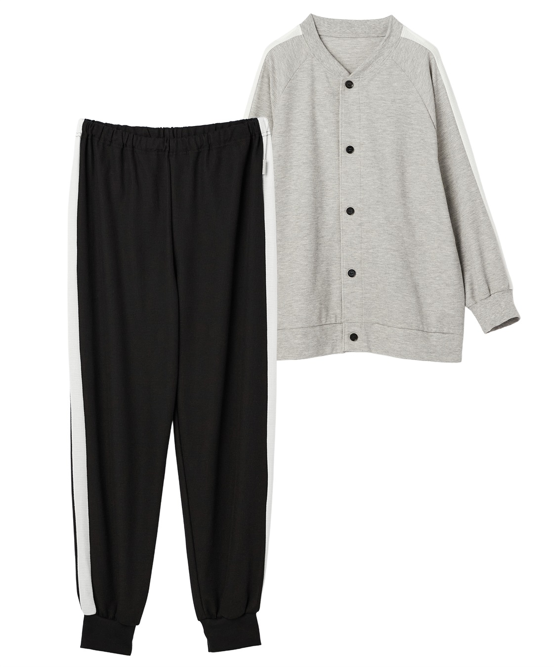 Life Style by cross marche 【ココロcolor】メンズサイドラインスポーティーパジャマ_variation_1