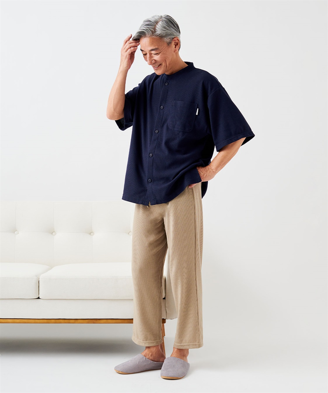 Life Style by cross marche 【ココロcolor】メンズワークパジャマ_main