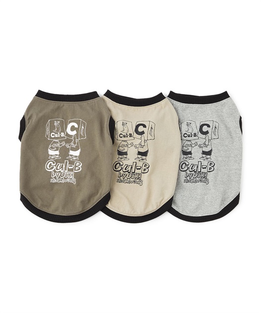 for Dogs】sKetChboOok3 TANK TEE cul-b/キューブ/愛犬服 Cul-B