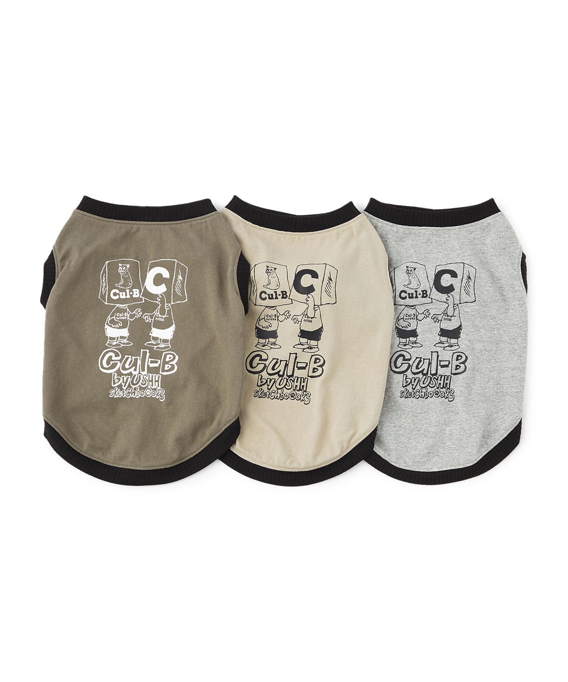 Cul-B 【for Dogs】sKetChboOok3　TANK TEE　cul-b/キューブ/愛犬服_main