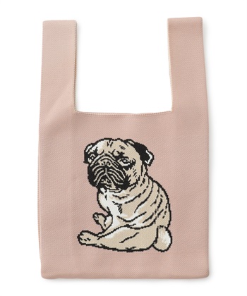 BUDDY BAG (パグ)(ブラウン-フリー)