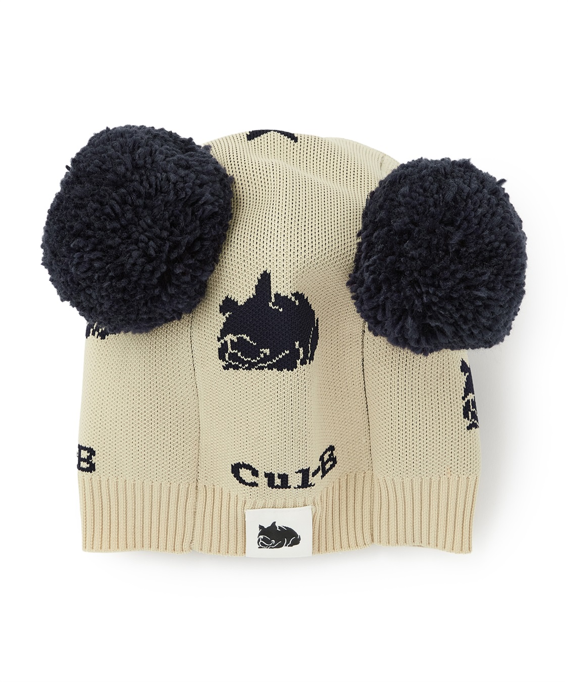 Life Style by cross marche 【for dogs】総柄ポンポンキャップ　Cul-B/キューブ/愛犬服_variation_1