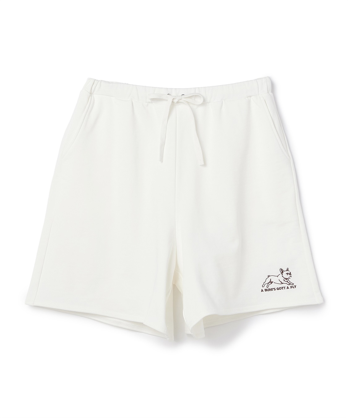 Cul-B 【for owners】　フレブル刺しゅう裏毛ハーフパンツ　Cul-B/キューブ/愛犬_variation_1