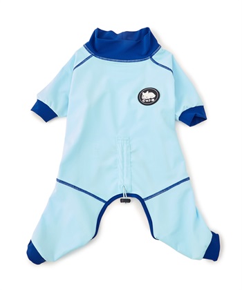 【for dogs】ロンパースラッシュガード　Cul-B/キューブ/愛犬服(ブルー-Ｓ)