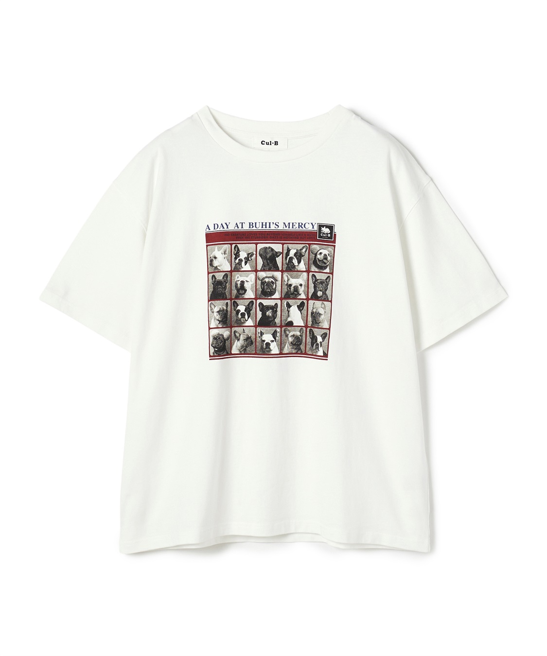 Cul-B 【for owners】プリントTシャツ(UK BAND)　Cul-B/キューブ/愛犬服_main