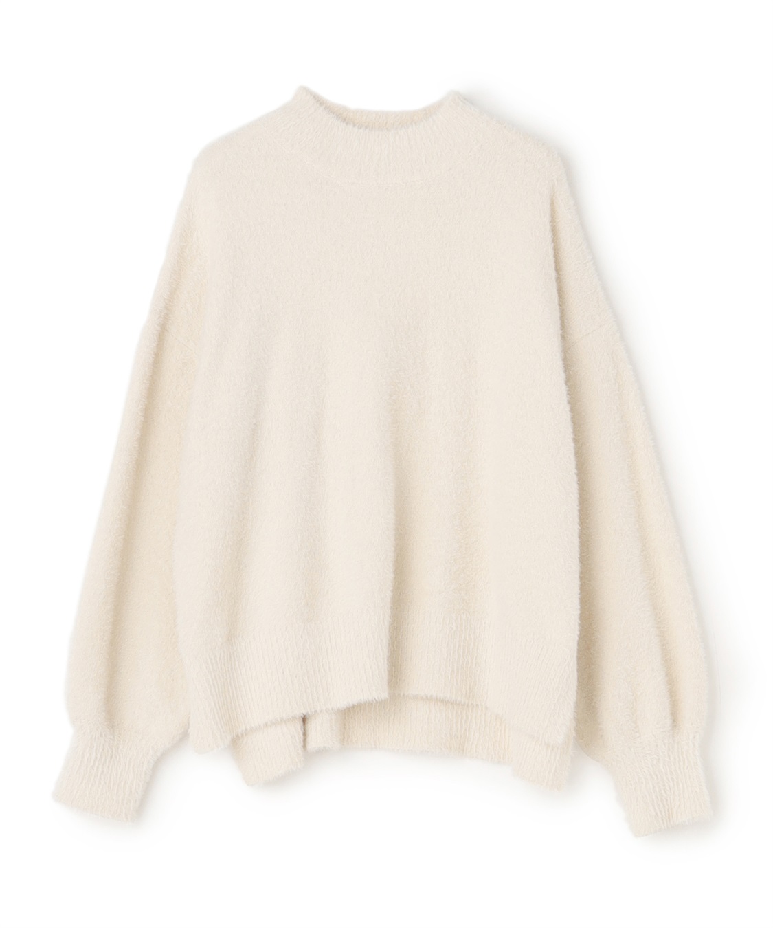 CROSS FUNCTION マシュマロフェザーV/ハイネックニット《洗える》【CF/クロスファンクション】_variation_1