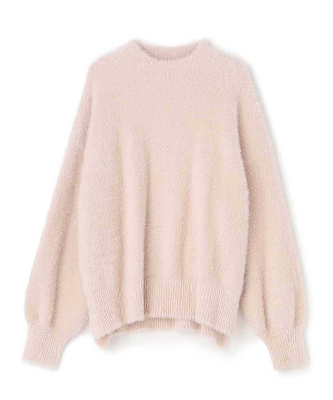 CROSS FUNCTION マシュマロフェザーV/ハイネックニット《洗える》【CF/クロスファンクション】_variation_3