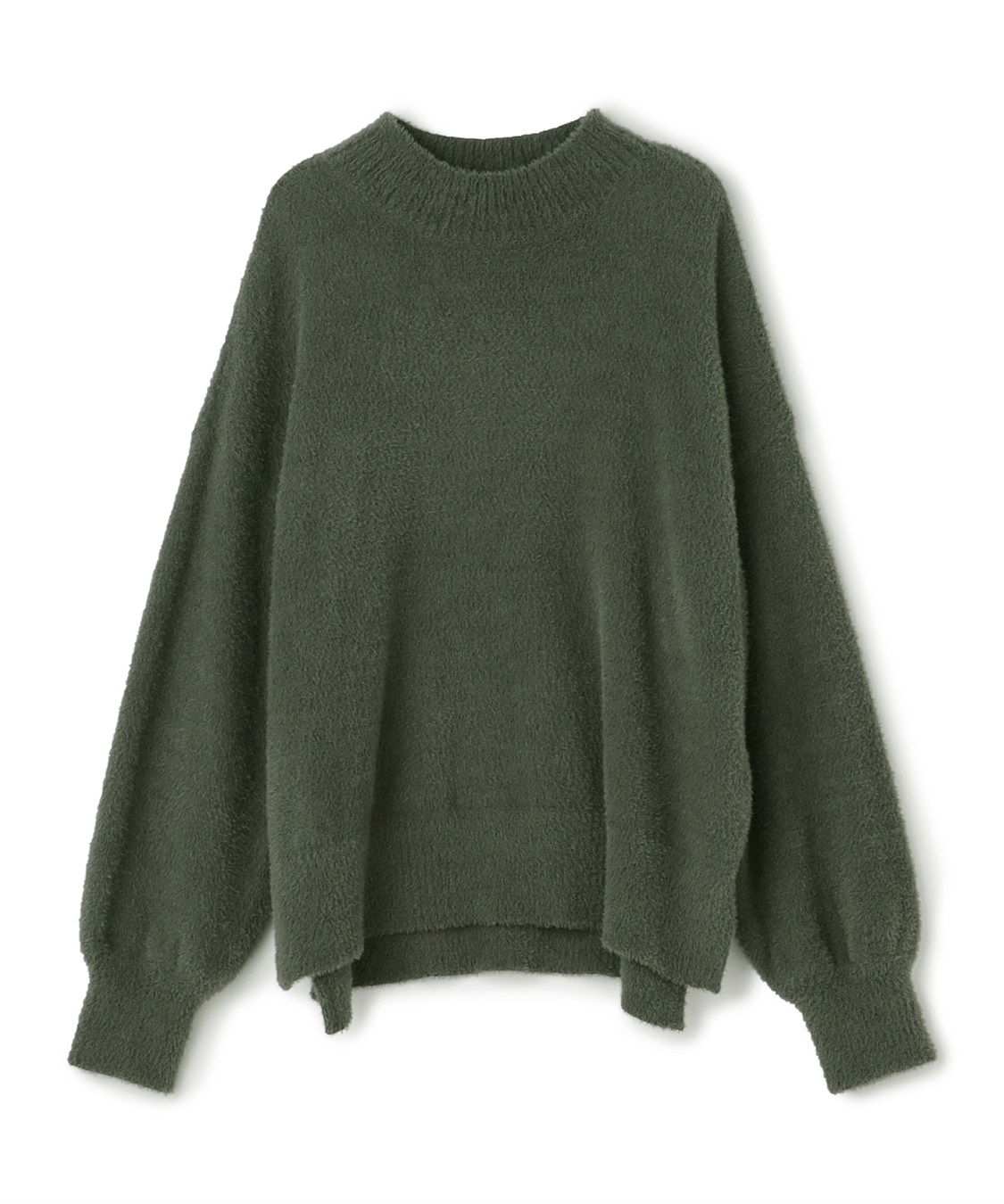 CROSS FUNCTION マシュマロフェザーV/ハイネックニット《洗える》【CF/クロスファンクション】_variation_5