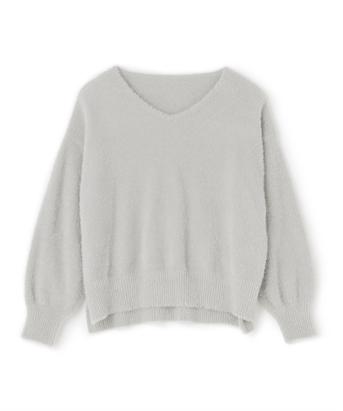 CROSS FUNCTION マシュマロフェザーV/ハイネックニット《洗える》【CF/クロスファンクション】_variation_10