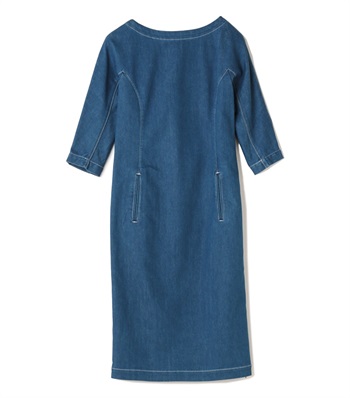 クールマックスバックシャンデニムワンピース 49av Junko Shimada クロスプラス公式通販サイト