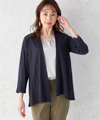 DECOY ひやさらガーゼカーディガン_variationthumb_3