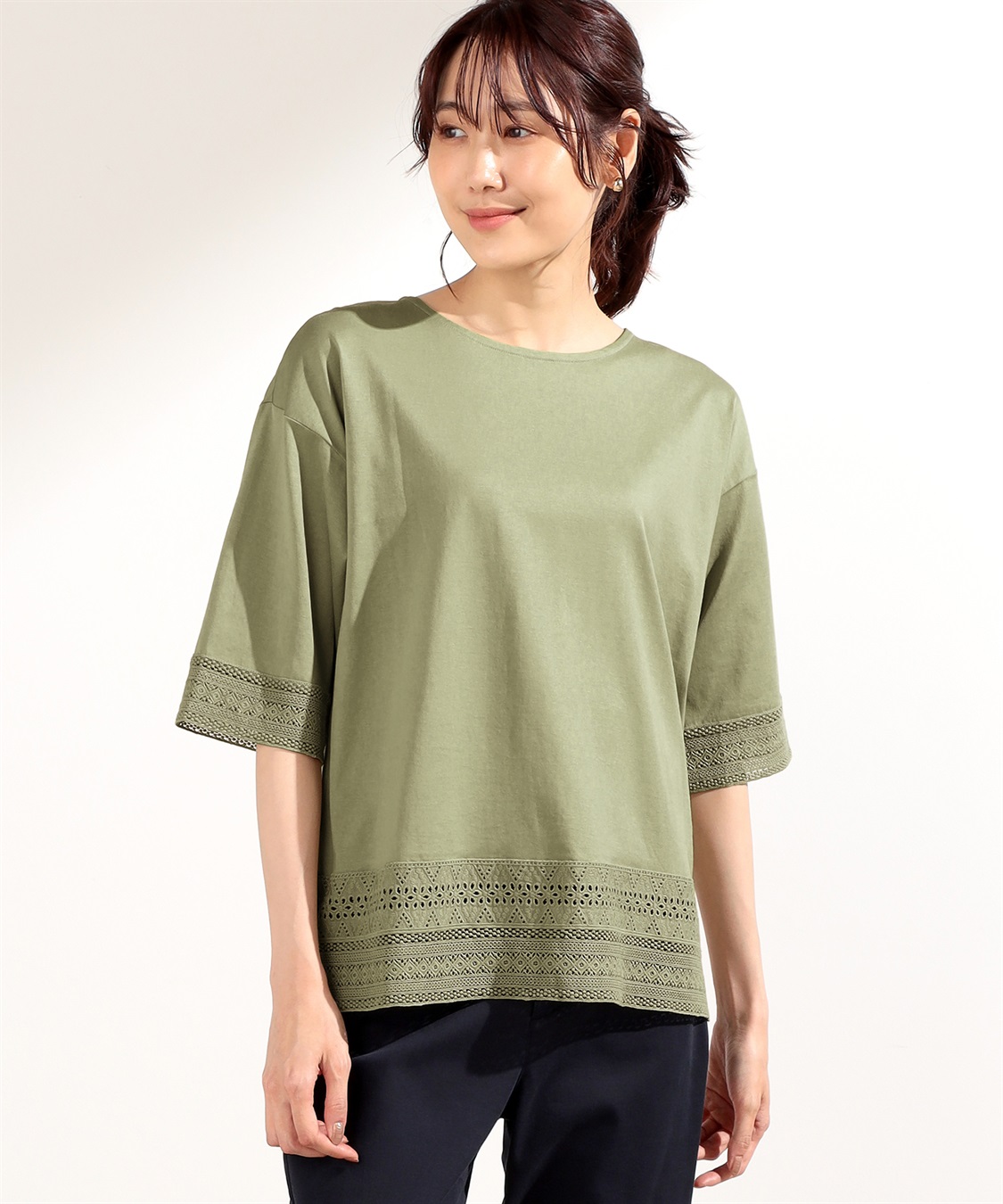 DECOY ひやさらレースプルオーバー_variation_3