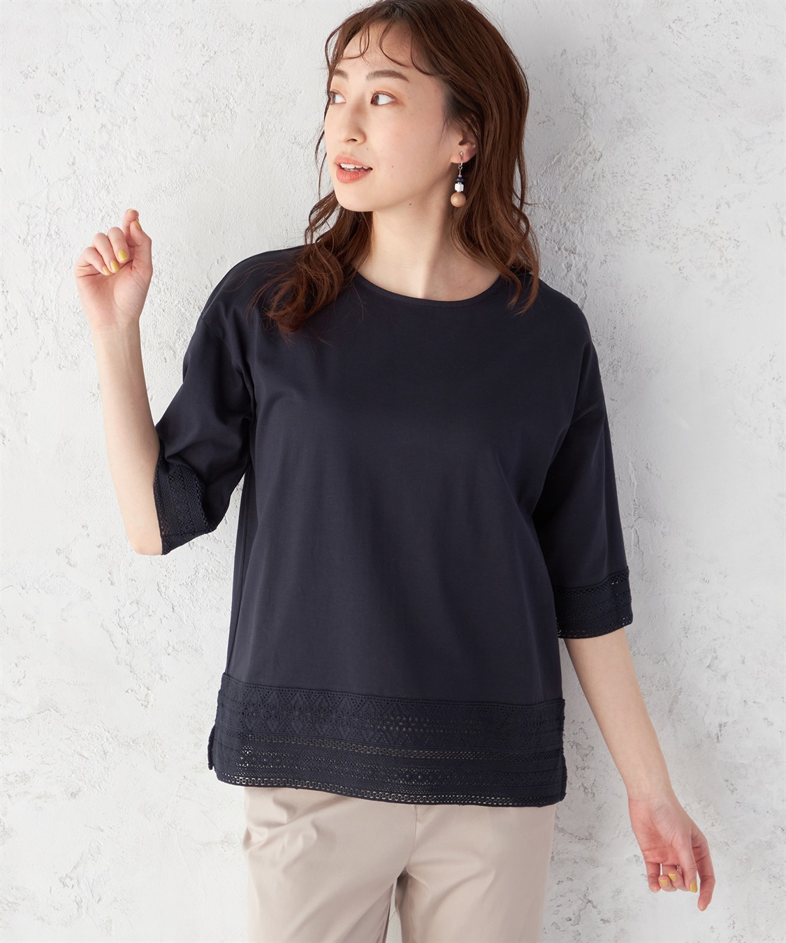 DECOY ひやさらレースプルオーバー_variation_2