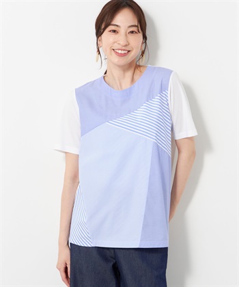 DECOY パッチワークTシャツ_variationthumb_1