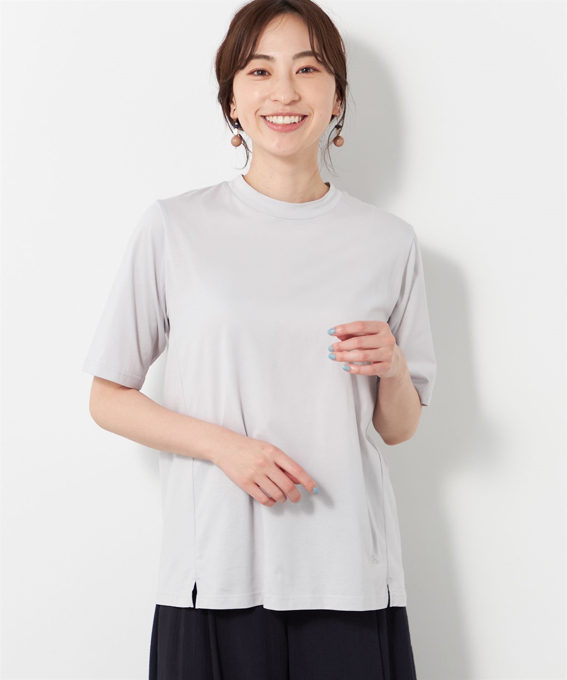 DECOY 【接触冷感】【UV対策】ひやさらTシャツ_variation_1