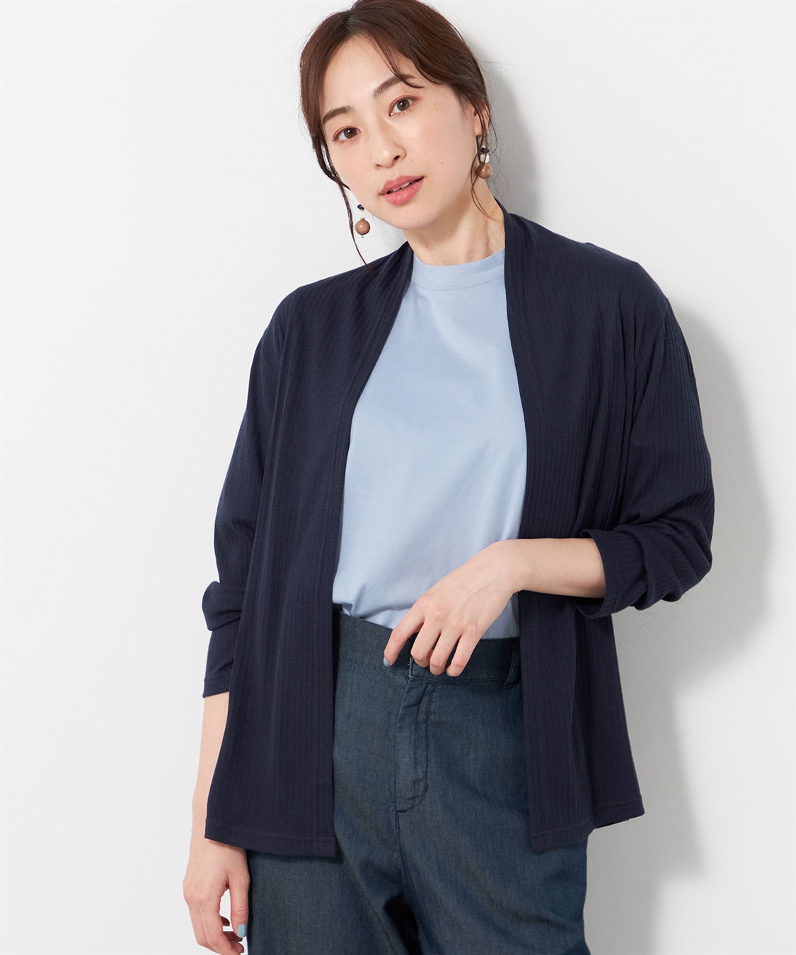 ジャガードカーディガン DECOY｜クロスプラス公式通販サイト