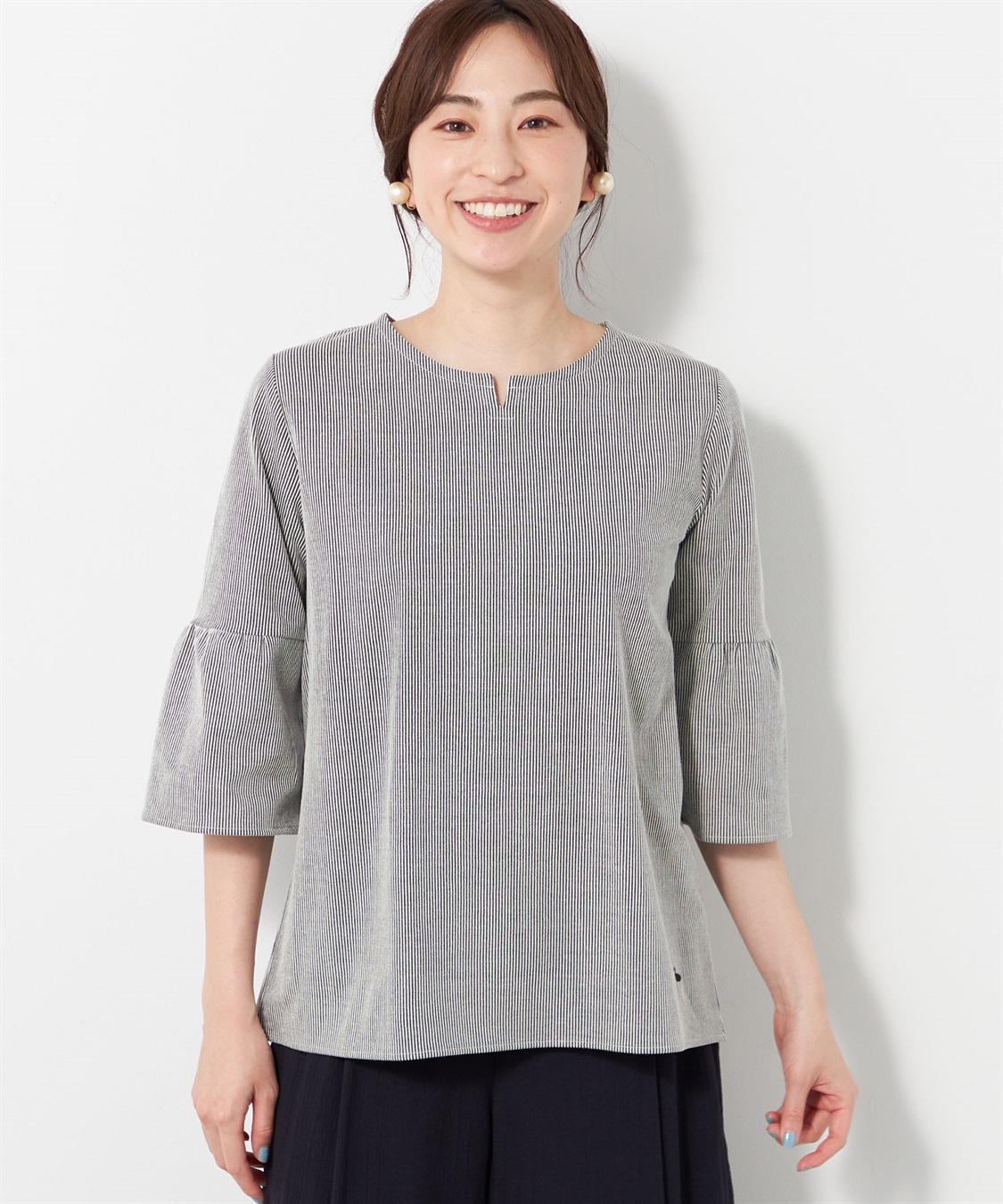 DECOY サッカーストライププルオーバー_variation_1