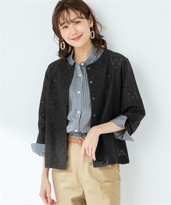 DECOY レースカーディガン_variationthumb_1