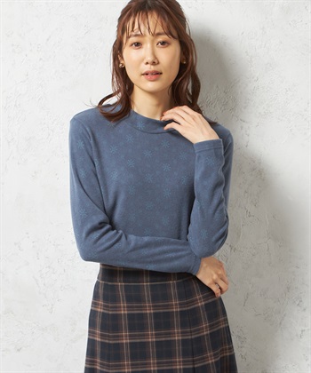 DECOY シアバターボーダーハイネックTシャツ_variationthumb_2