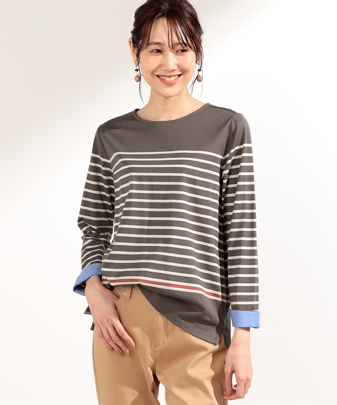 DECOY パネルボーダープルオーバー_variation_2