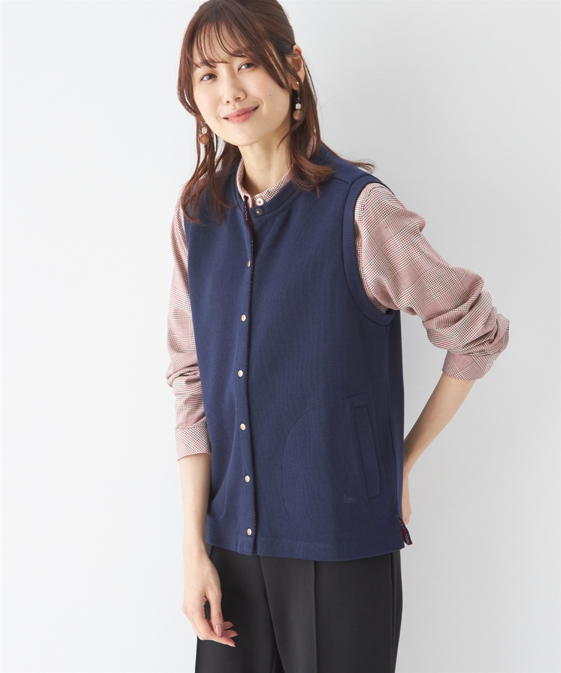 DECOY Wフェイススナップボタンベスト_variation_2