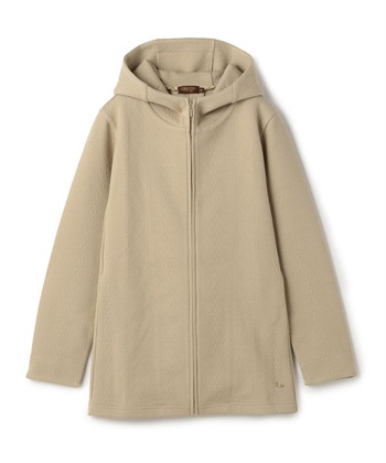 peu pres プープレ　ホイップジャガードコート　シロ　新品　タグ付き ふくれジャガードジップパーカー DECOY｜クロスプラス公式通販サイト