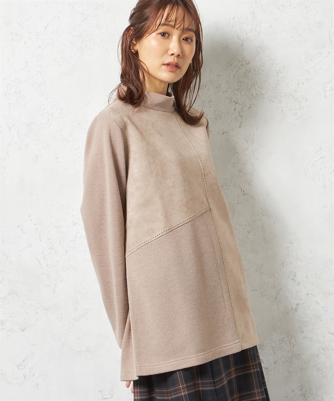 DECOY 切替チュニックプルオーバー_variation_2