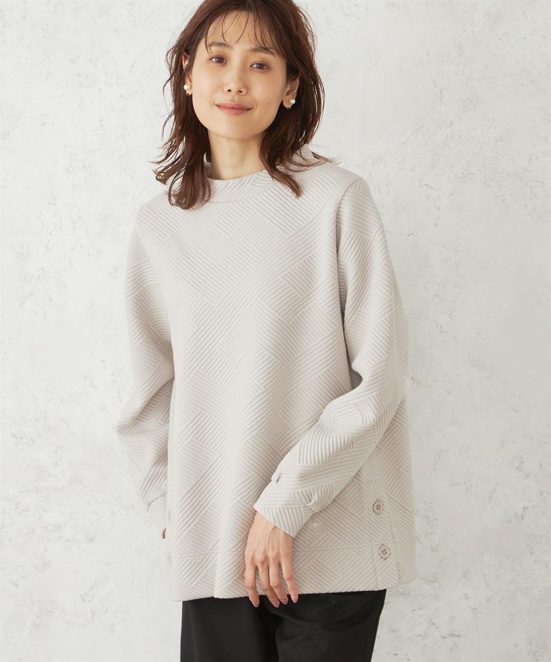 DECOY ジャガードプルオーバー_main