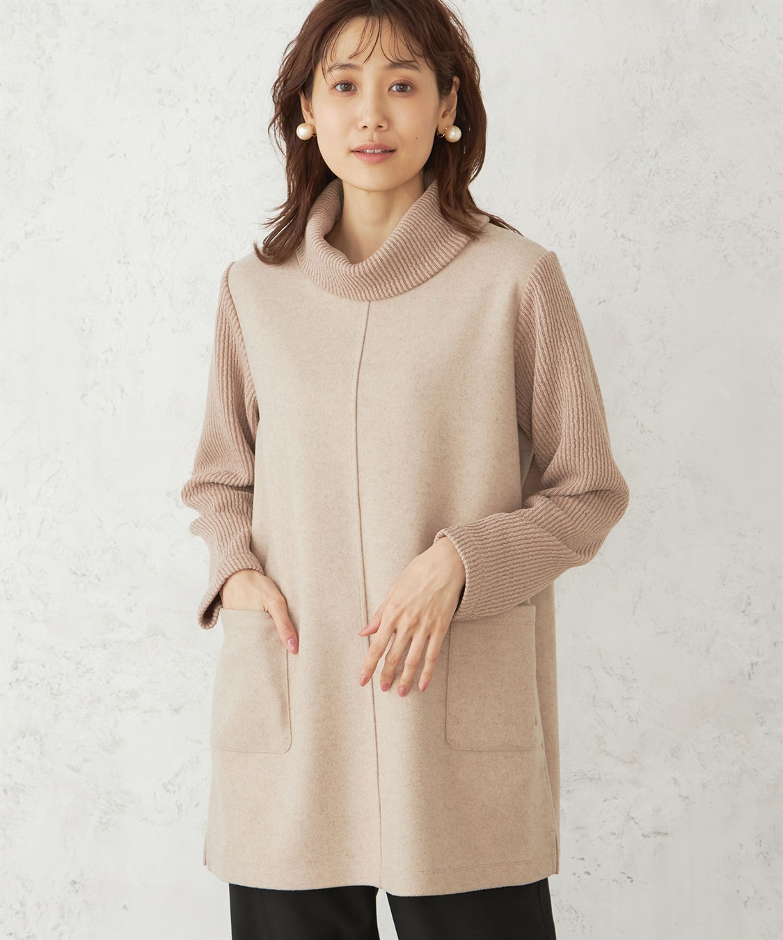 DECOY ウーレットチュニックプルオーバー_variation_2