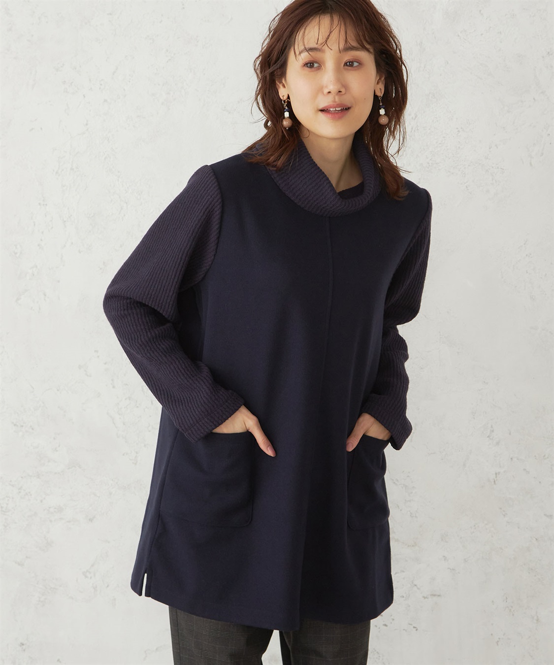 DECOY ウーレットチュニックプルオーバー_variation_3