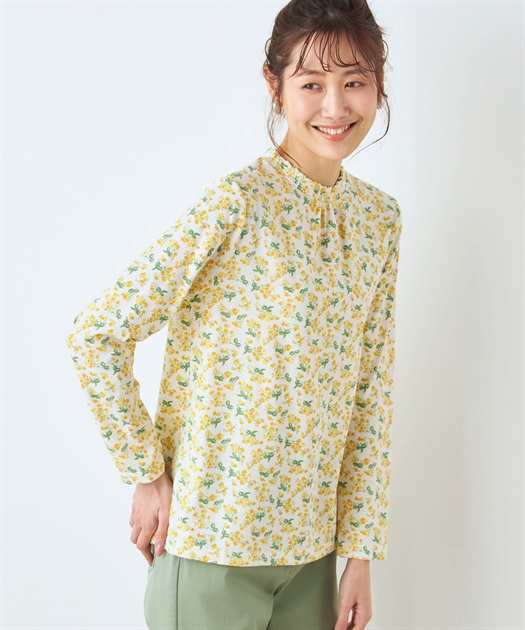 セール 30%OFF】デコイ DECOY リバティプリントブラウス