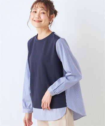 DECOY ドッキングストライププルオーバー_variationthumb_3