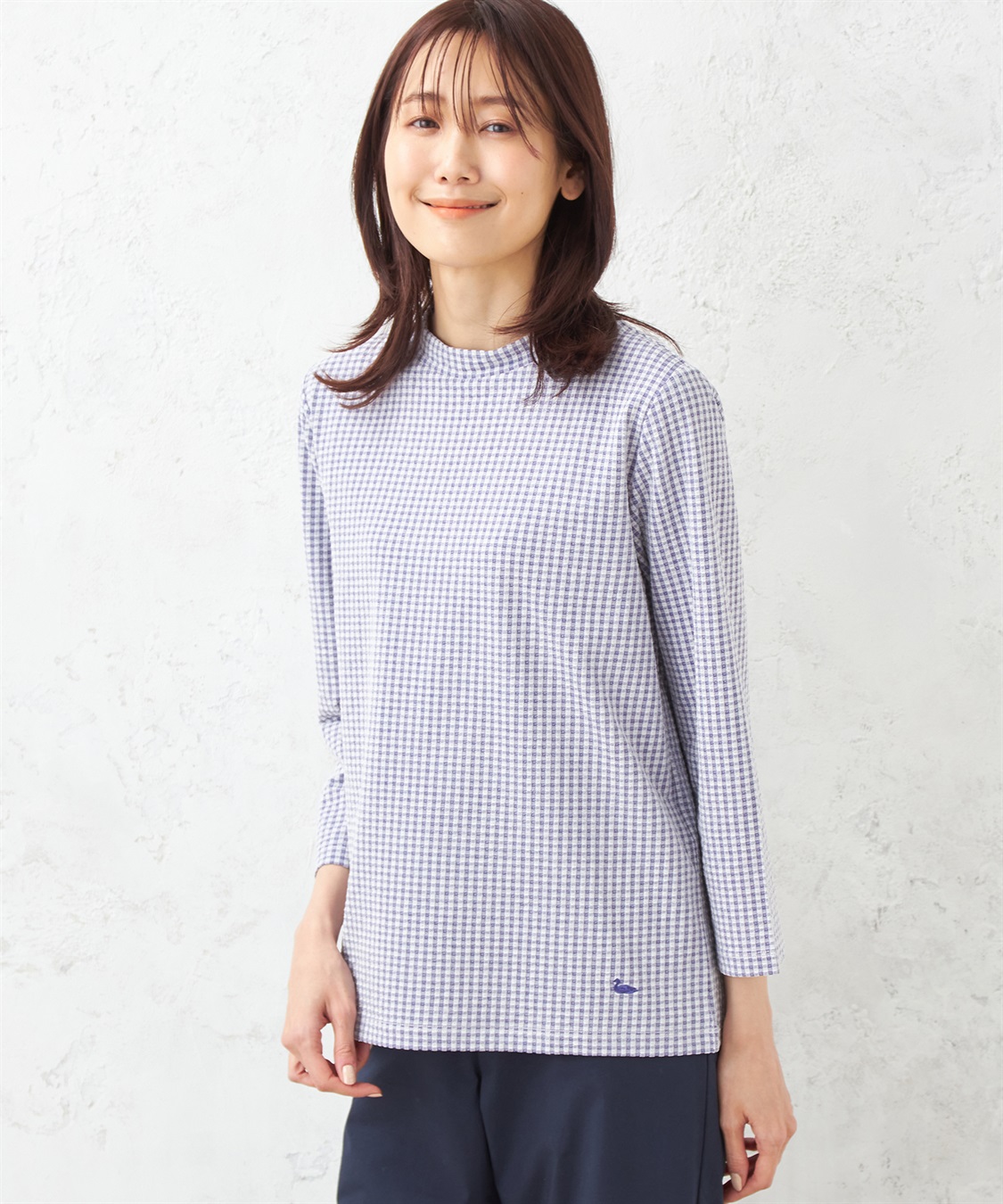 DECOY ギンガムチェックプルオーバー_variation_3