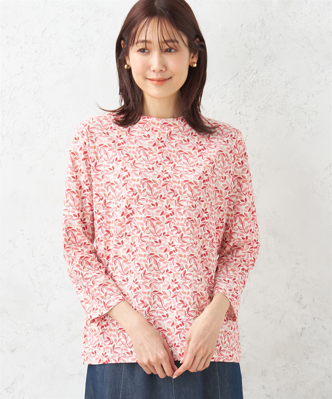 DECOY ジャガードプリントプルオーバー_variation_1