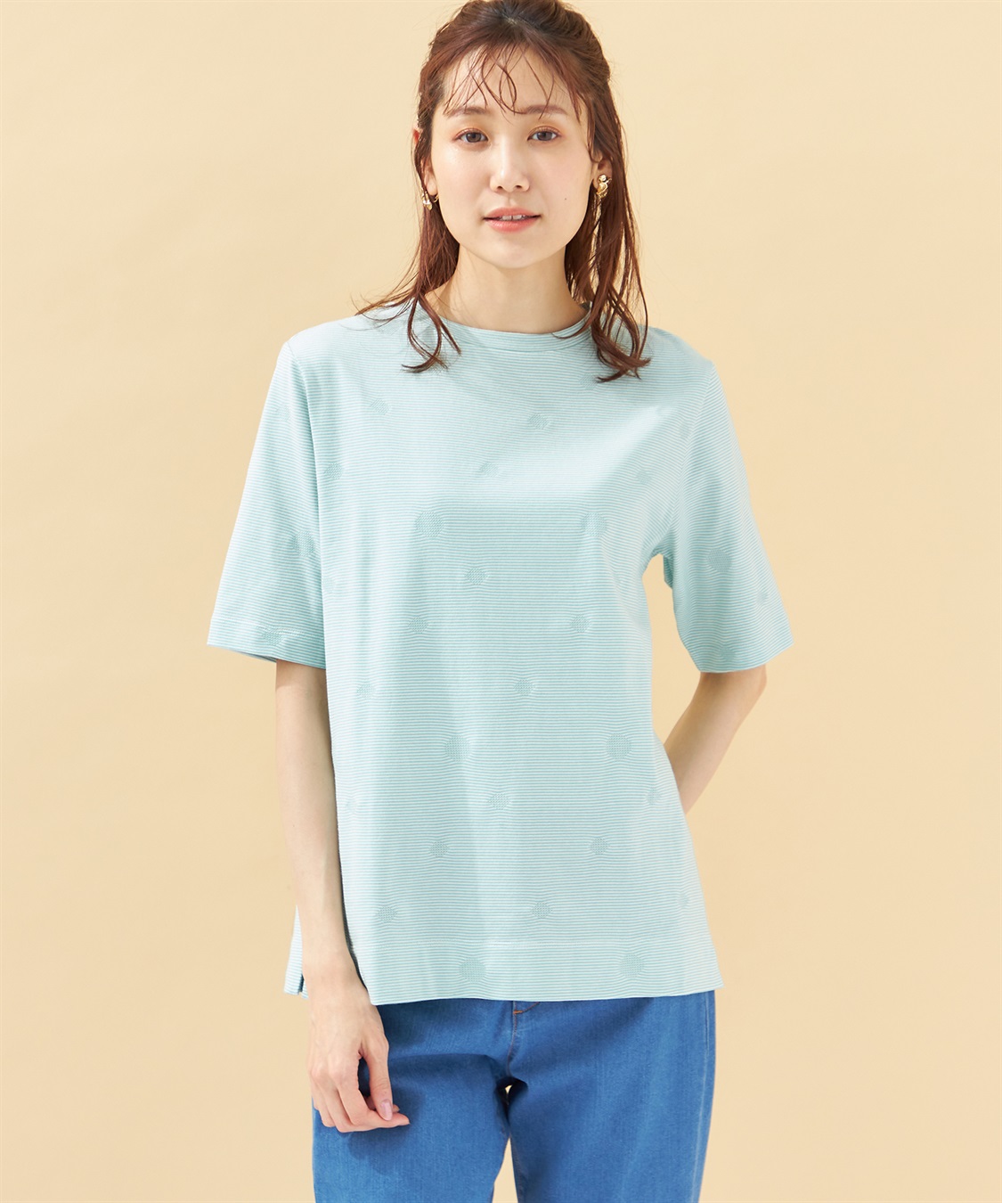 DECOY ジャガードTシャツ_variation_3