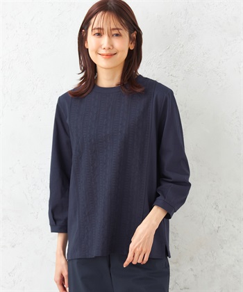 DECOY 刺しゅう切替プルオーバー_variationthumb_3