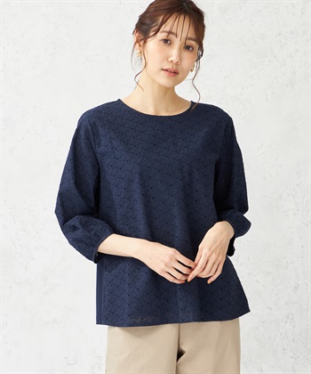 DECOY ひやさら刺しゅうプルオーバー_variationthumb_3