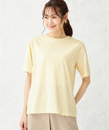 DECOY 【冷感・UVカット】ひやさらプリントTシャツ_variationthumb_1