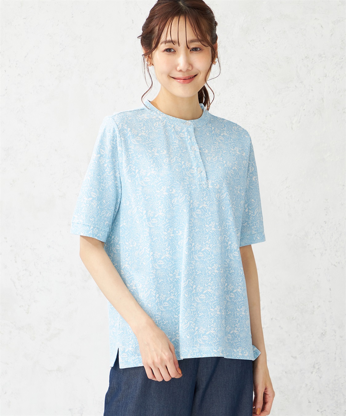 DECOY 【冷感・UVカット】ひやさらカノコプルオーバー_variation_2