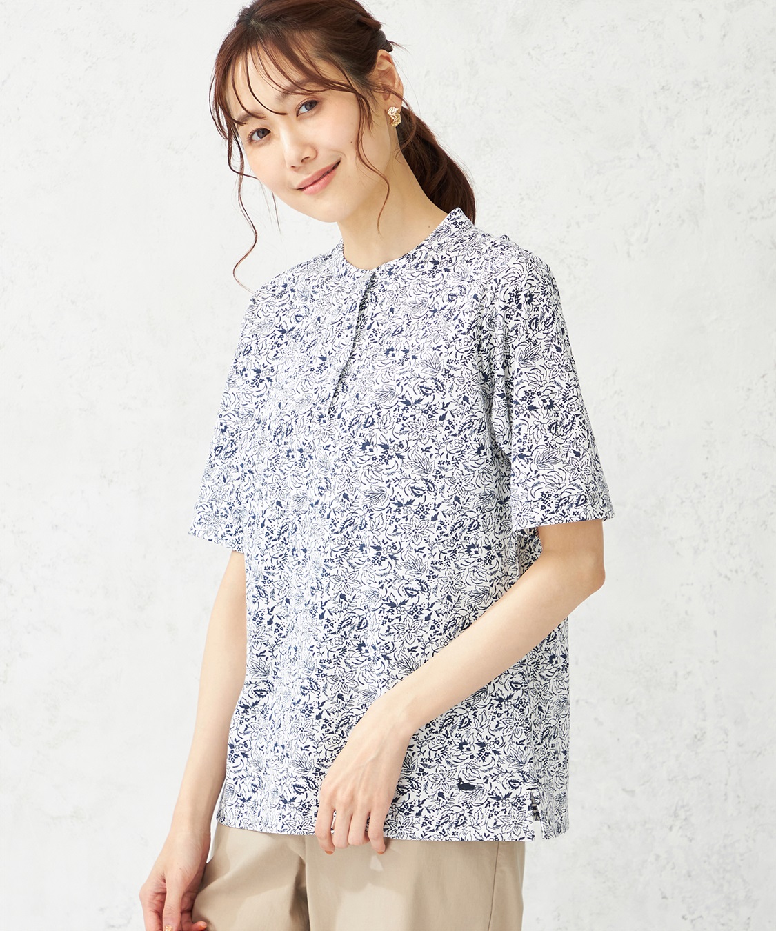 DECOY 【冷感・UVカット】ひやさらカノコプルオーバー_variation_3