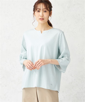 DECOY 【冷感・UVカット】ひやさらギャザースリーブプルオーバー_variationthumb_2