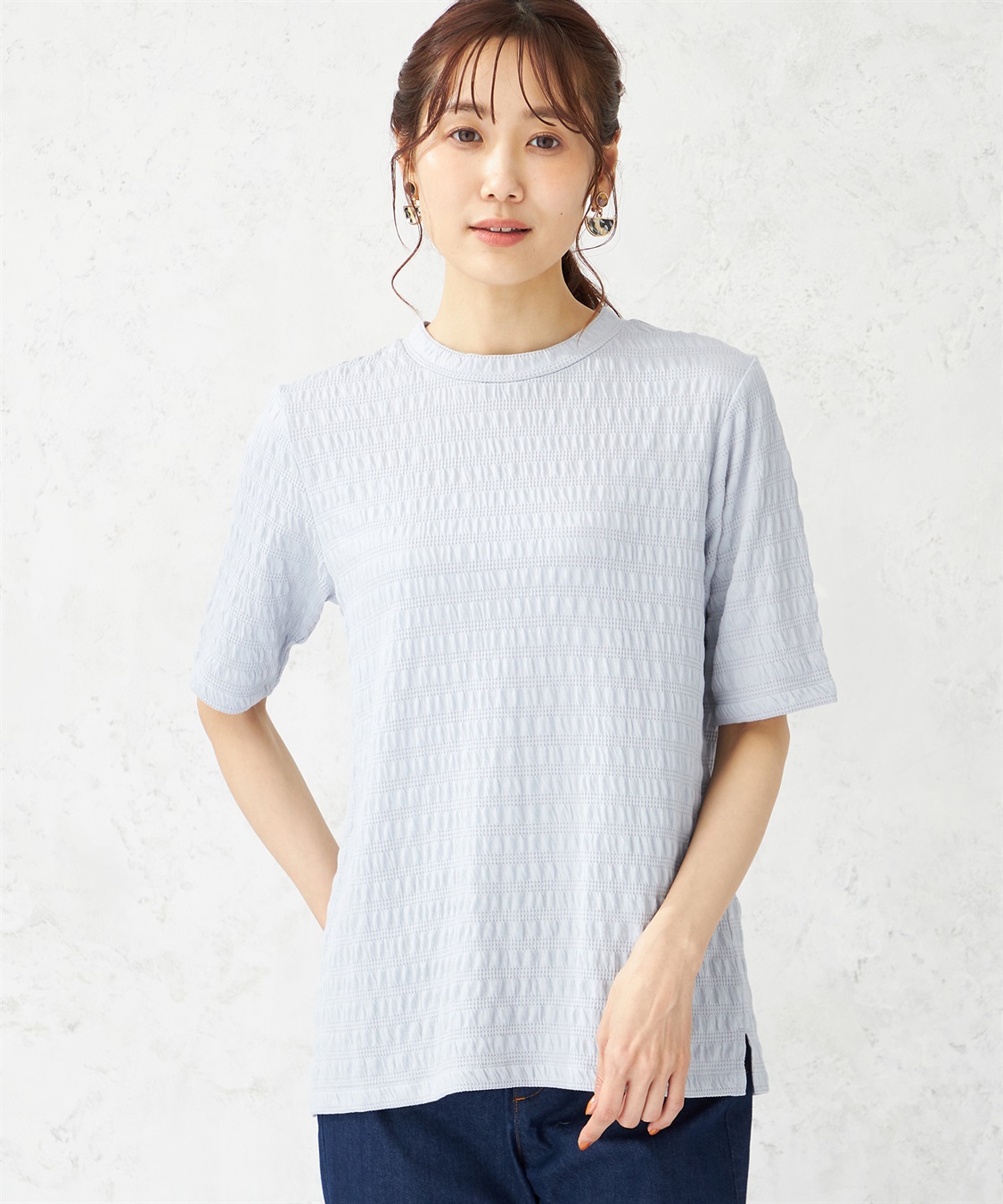 DECOY シャーリングジャガードプルオーバー_variation_1