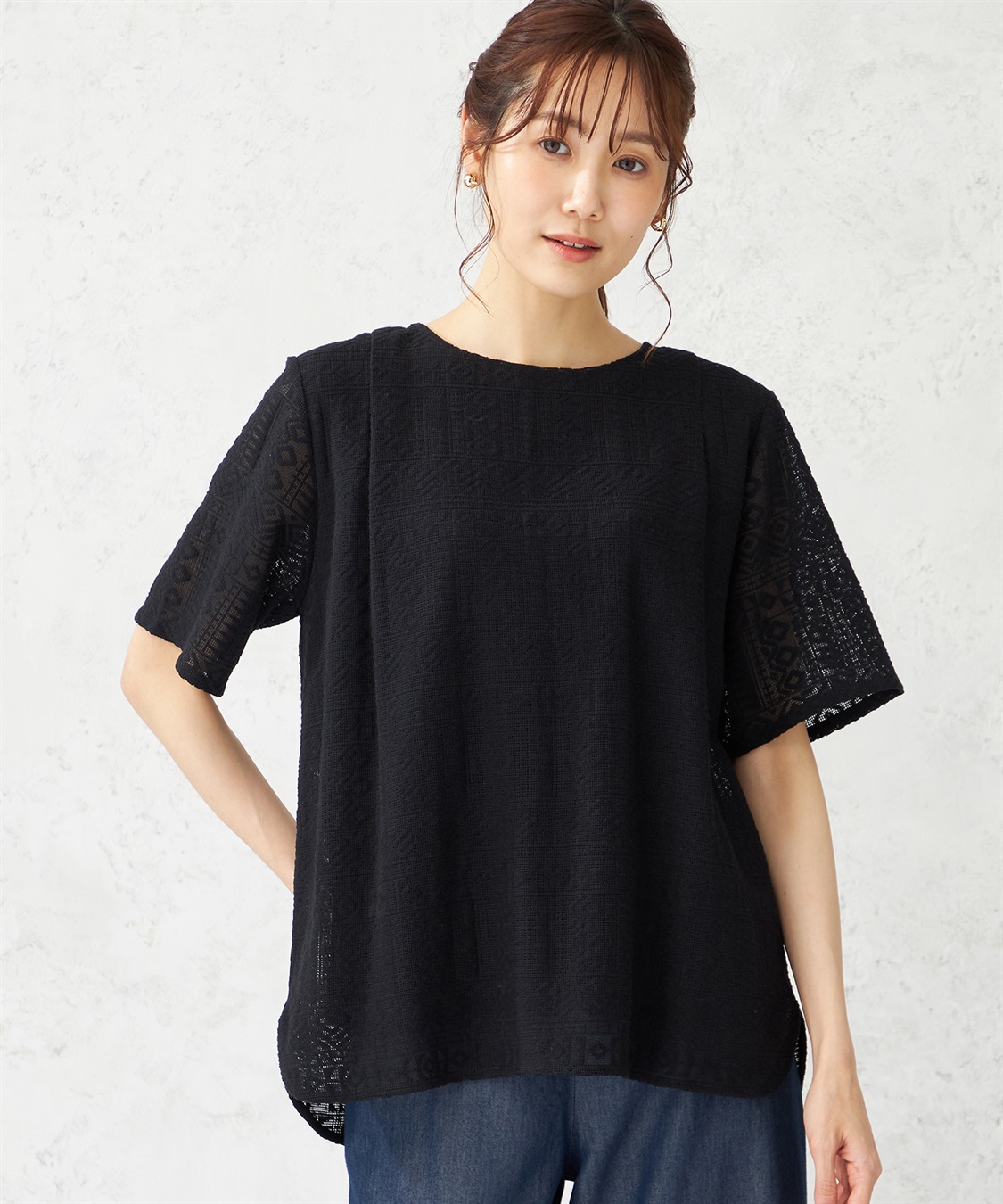 DECOY レースプルオーバー_main