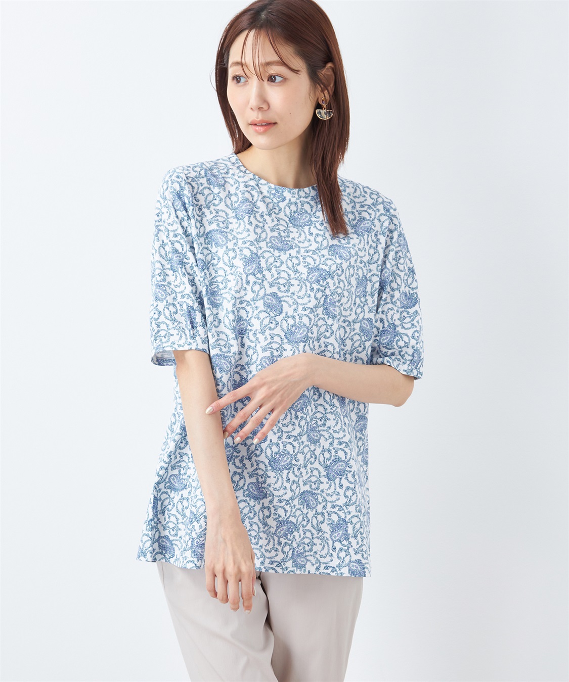 DECOY ひやさやチュニックプルオーバー_variation_2