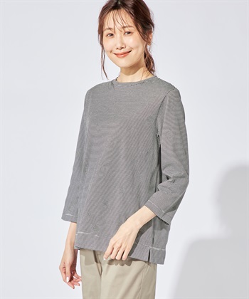 DECOY ボーダードットTシャツ_variationthumb_1