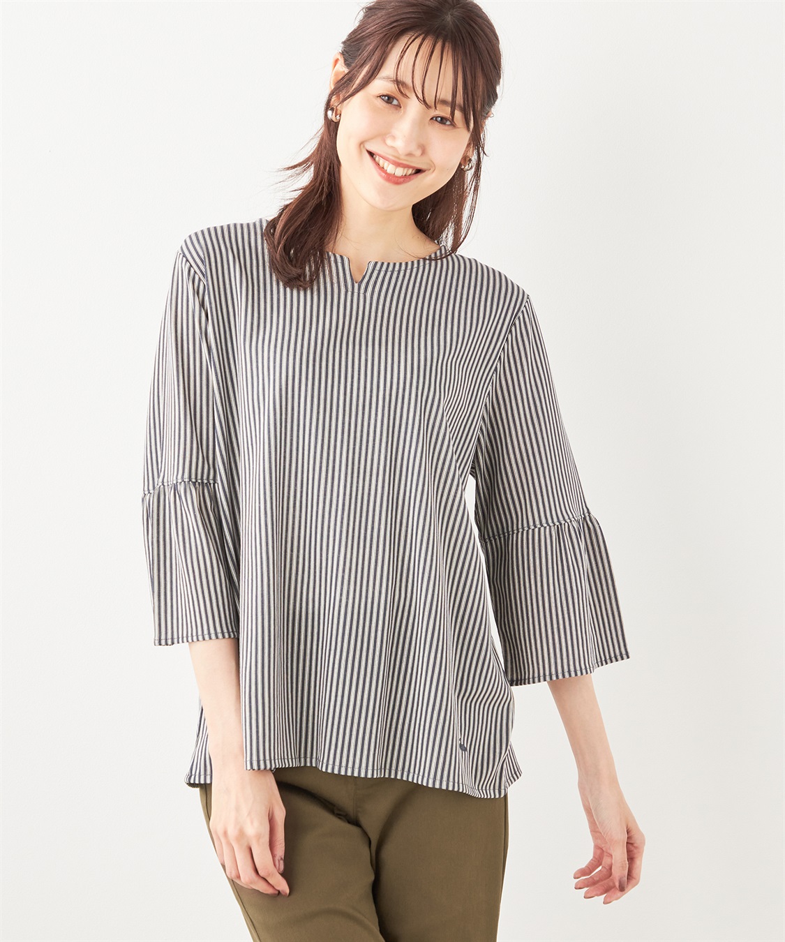 DECOY ギャザースリーブプルオーバー_variation_2