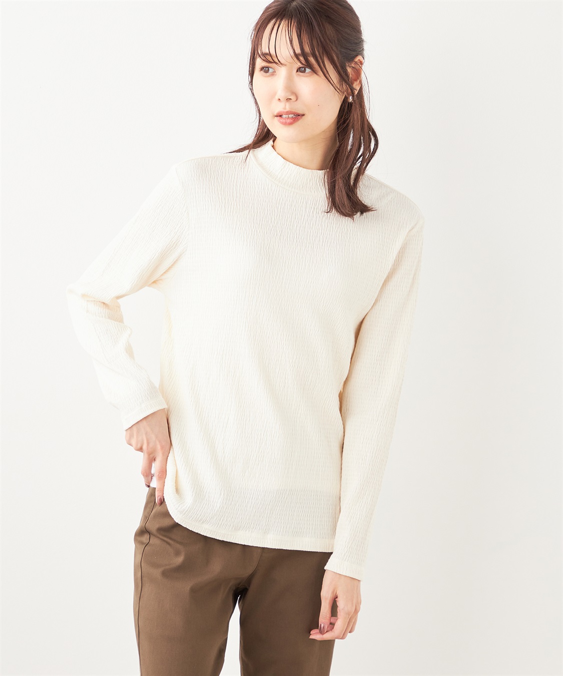 DECOY シャーリングプルオーバー_variation_2